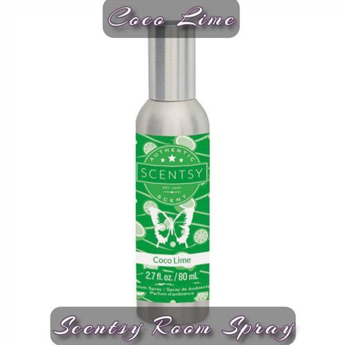 Coco Lime Scentsy Room Spray