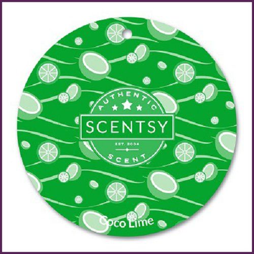 Coco Lime Scentsy Scent Circle