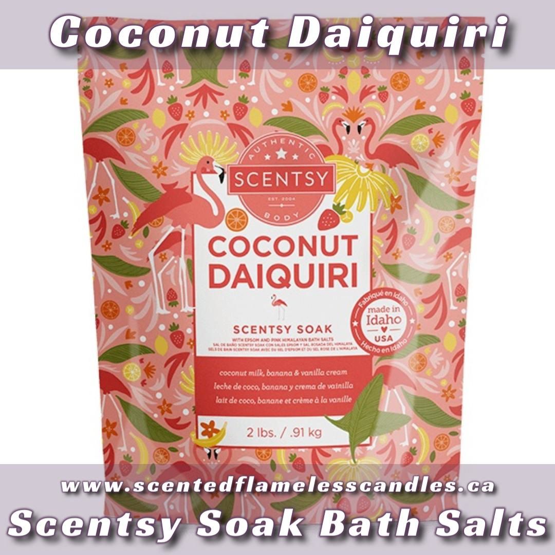 Coconut Daiquiri Scentsy Soak Bath Salts