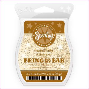 Coconut Palm Scentsy Wax Bar Alt