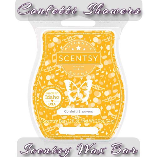 Confetti Showers Scentsy Bar Confetti Showers Scentsy Bar