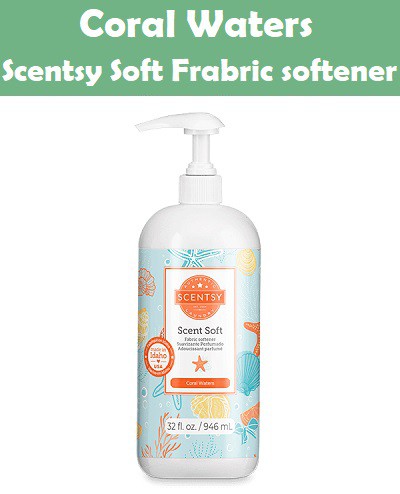 Coral Waters Scentsy Soft Fabric Softener
