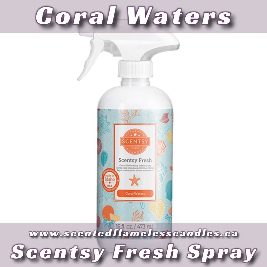 Coral Waters Scentsy Fresh Fabric Spray