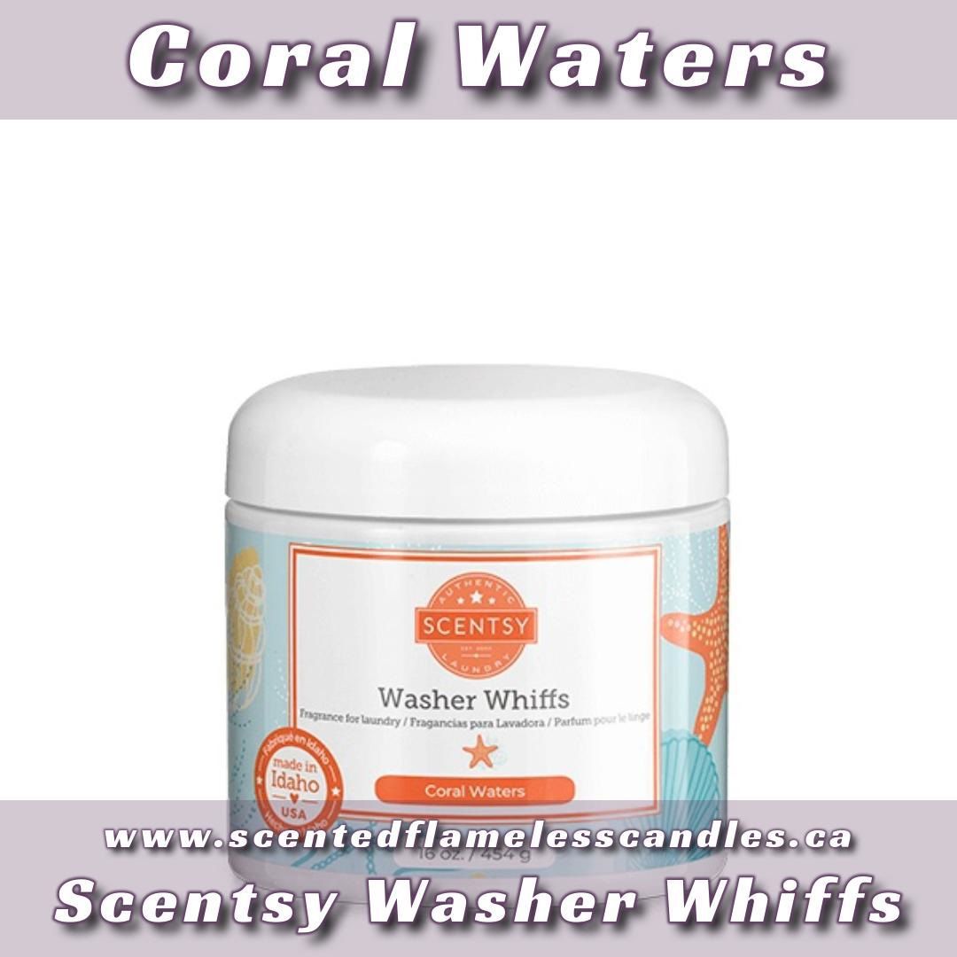 Coral Waters Scentsy Laundry Washer Whiffs Scent Boosters