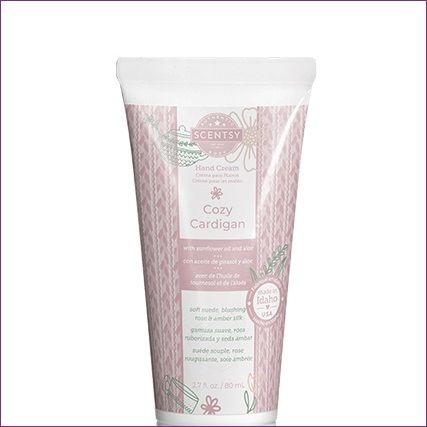 Cozy Cardigan Scentsy Hand Cream Stock Image