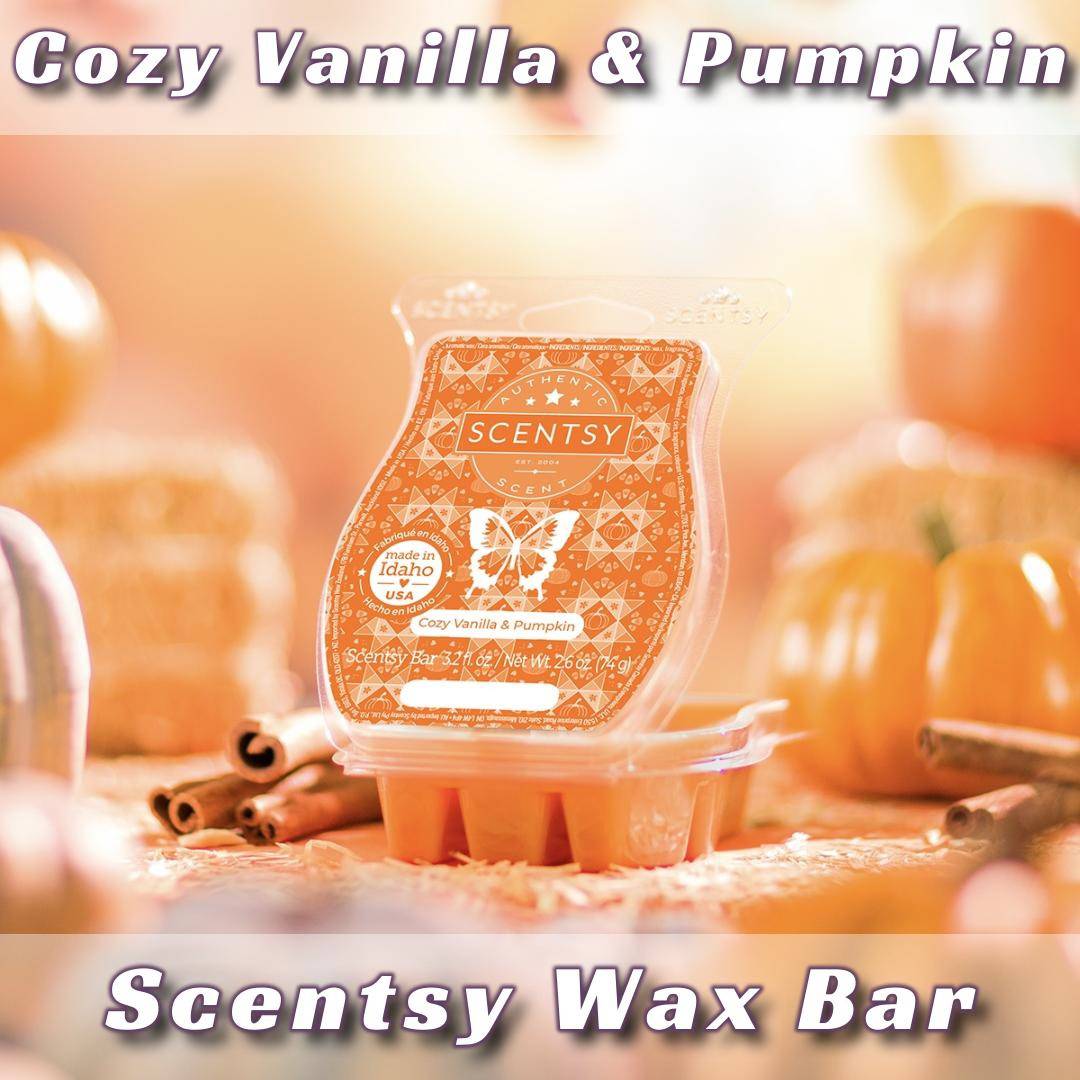 Cozy Vanilla and Pumpkin Scentsy Bar
