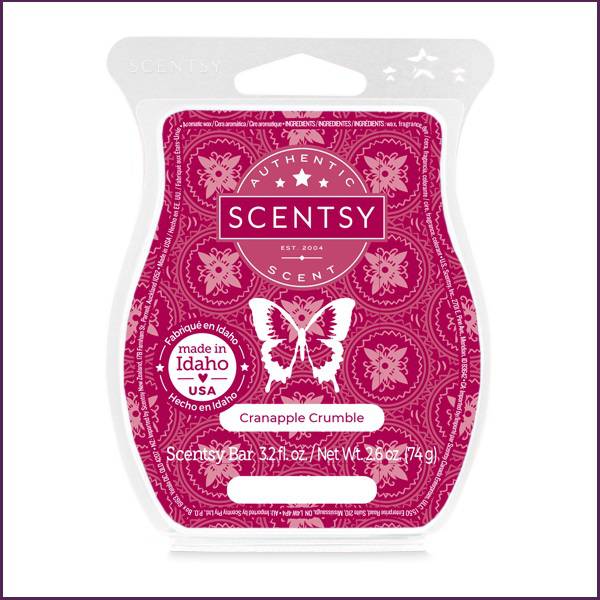 Cranapple Crumble Scentsy Wax Bar