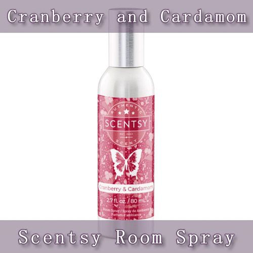 Cranberry and Cardamom Scentsy Room Spray