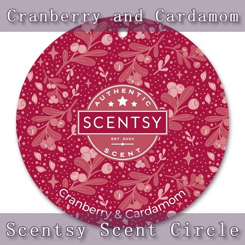 Cranberry and Cardamom Scentsy Scent Circle