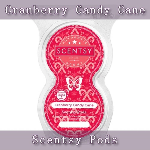 Cranberry Candy Cane Scentsy Pods