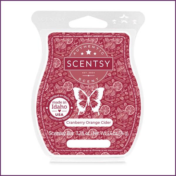 Cranberry Orange Cider Scentsy Bar | Stock