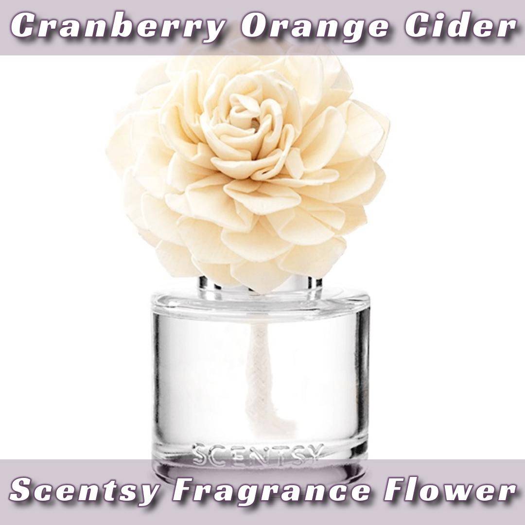 Cranberry Orange Cider Scentsy Fragrance Flower