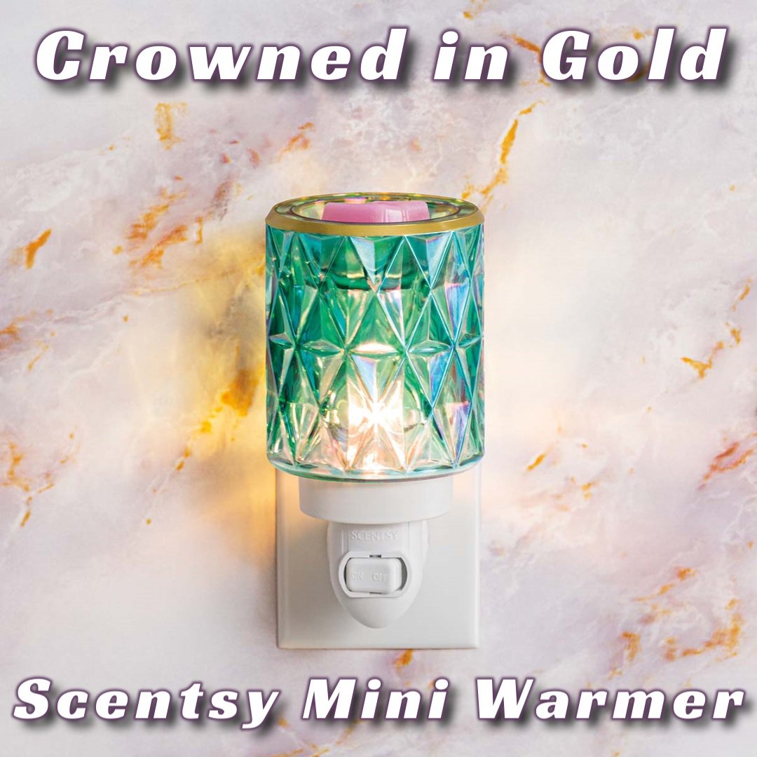 Crowned in Gold Mini Scentsy Warmer