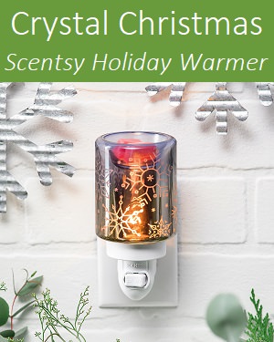 Crystal Christmas Scentsy Mini Warmer
