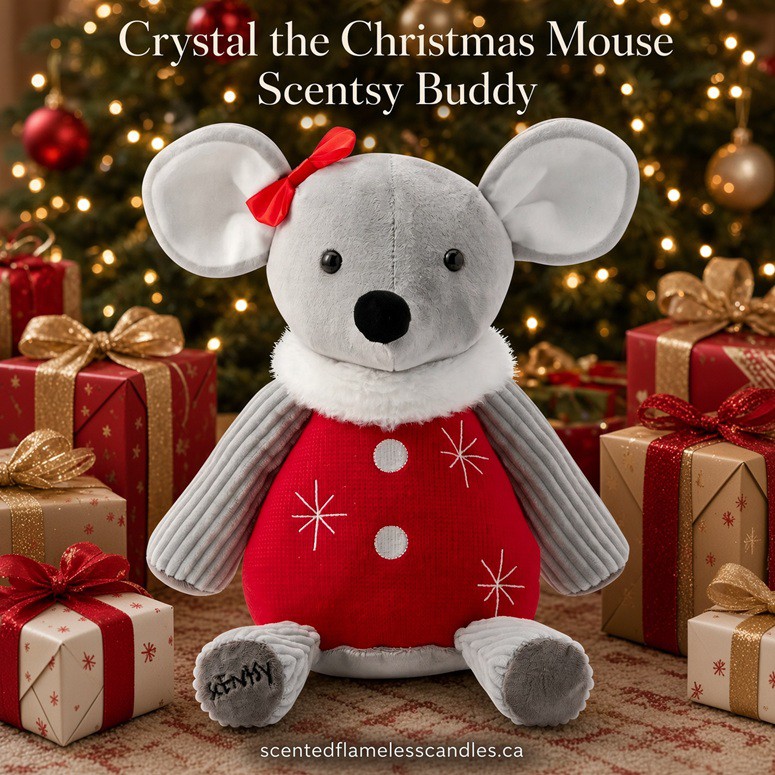 Crystal the Christmas Mouse Scentsy Buddy Crystal the Christmas Mouse Scentsy Buddy