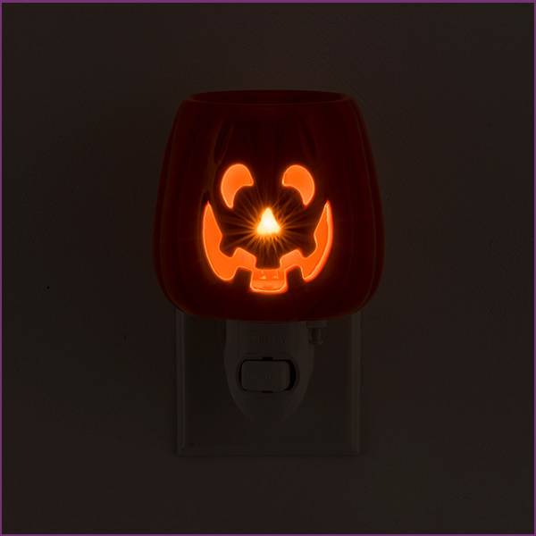 Cut It Out Scentsy Mini Warmer Dark Lit