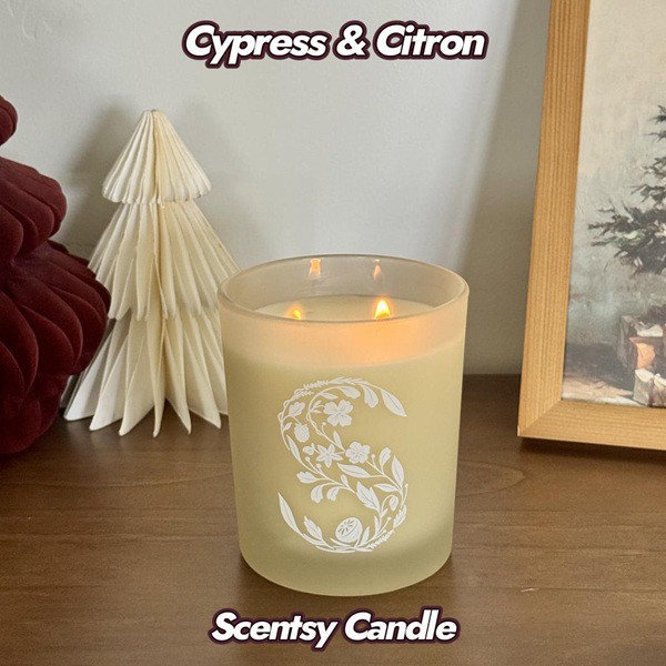 Cypress and Citron Scentsy Candle