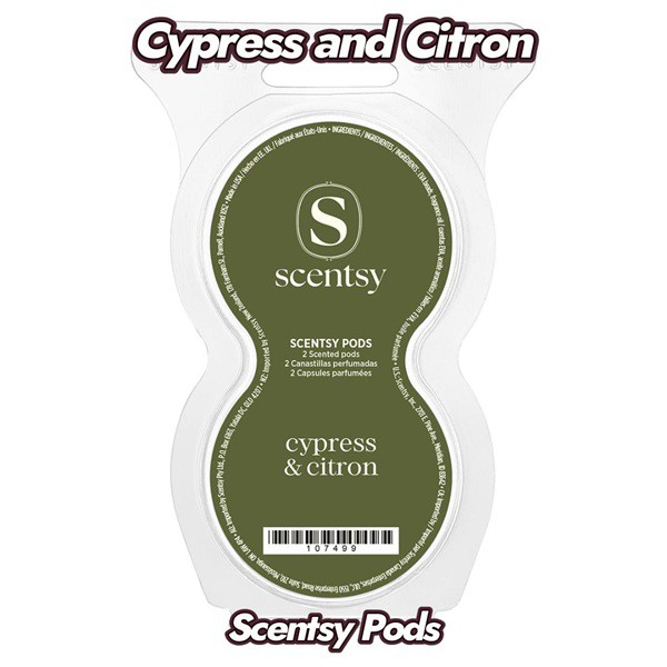 Cypress and Citron Scentsy Pods