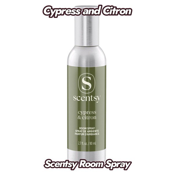 Cypress and Citron Scentsy Room Spray