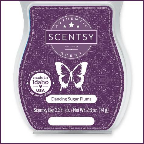 Dancing Sugar Plums Scentsy Bar Melts