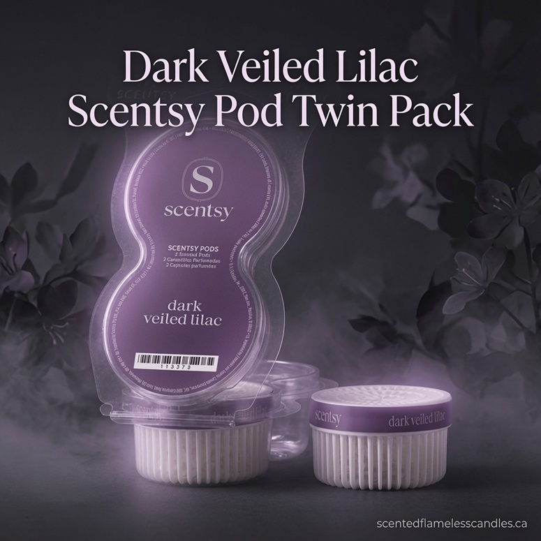 Dark Veiled Lilac Scentsy Pod Twin Pack Dark Veiled Lilac Scentsy Pod Twin Pack