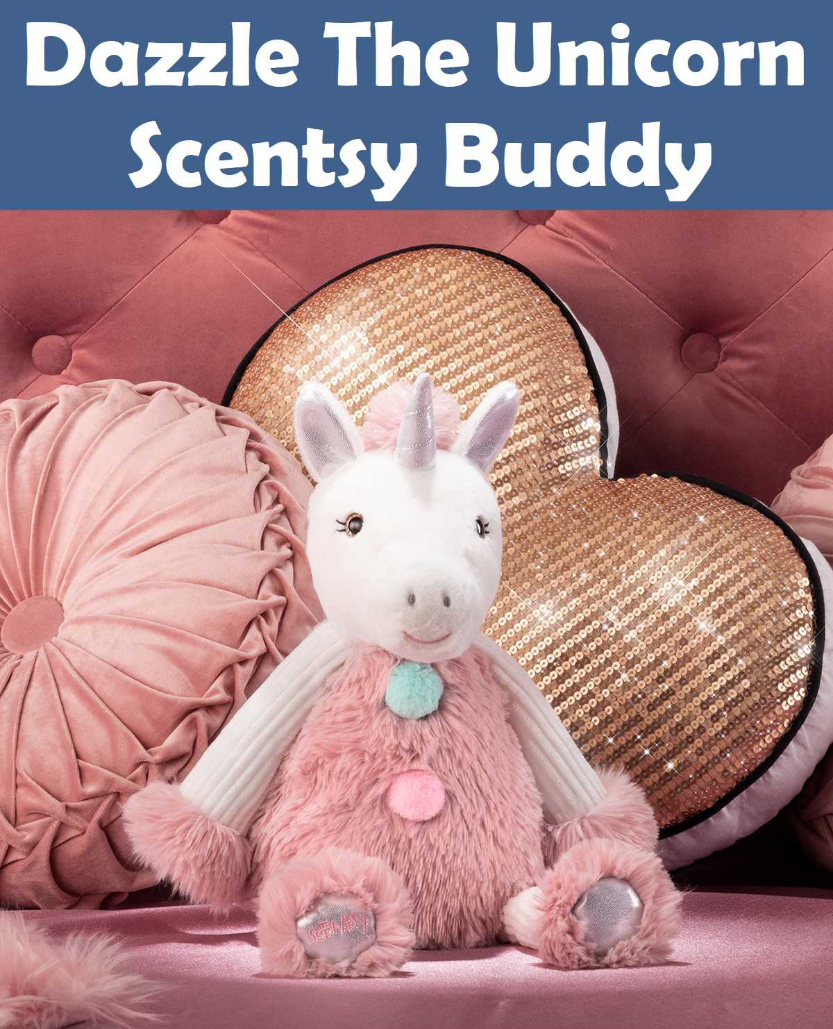 Dazzle the Unicorn Scentsy Buddy