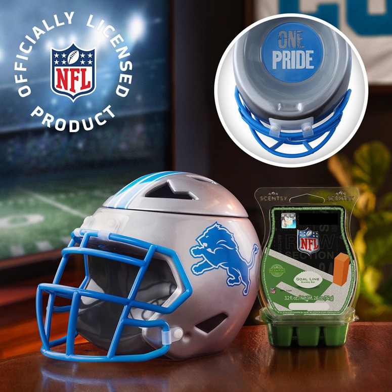 Detroit Lions Helmet Scentsy Warmer Detroit Lions Helmet Scentsy Warmer