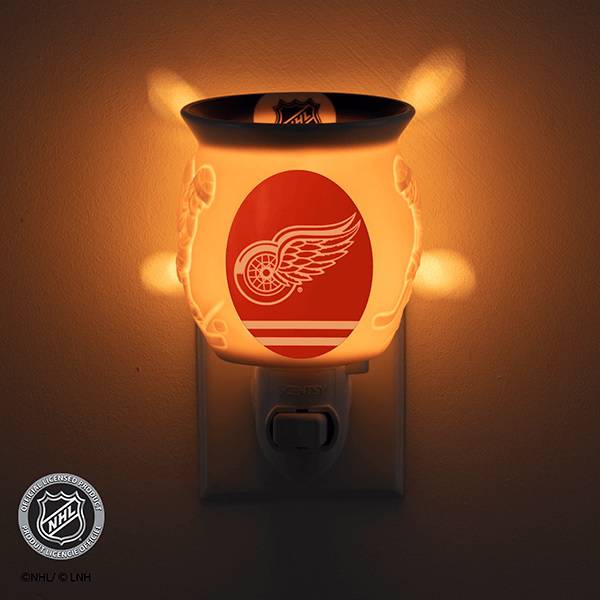 Detroit Red Wings Mini Scentsy Warmer | Dark Lit