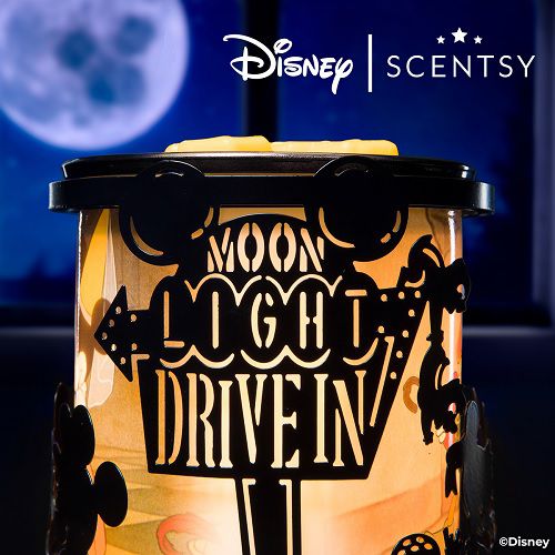 Disney Drive-in Scentsy Warmer | Closeup