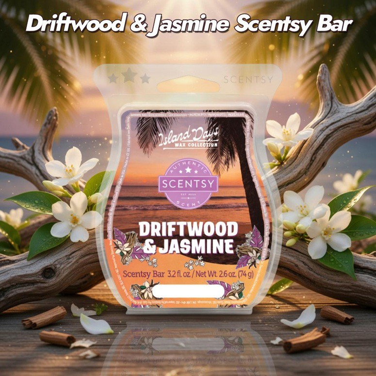 Driftwood and Jasmine Scentsy Bar Driftwood and Jasmine Scentsy Bar
