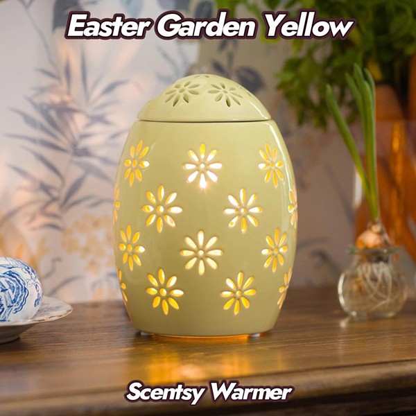 Easter Garden Yellow Scentsy Warmer