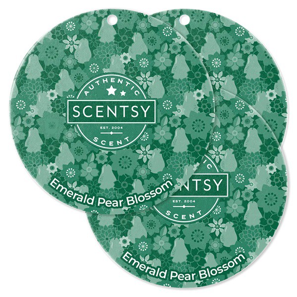Emerald Pear Blossom Scentsy Scent Circle