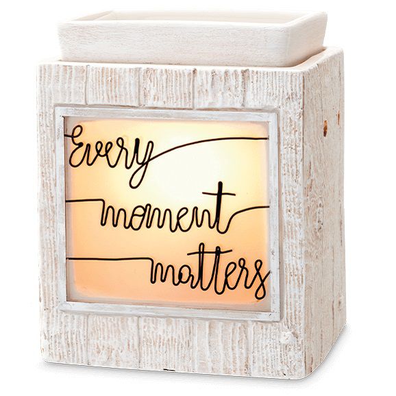 Every moment Matters Scentsy Warmer Clear