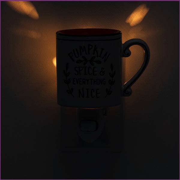 Everything Nice Scentsy Mini Warmer Dark Lit