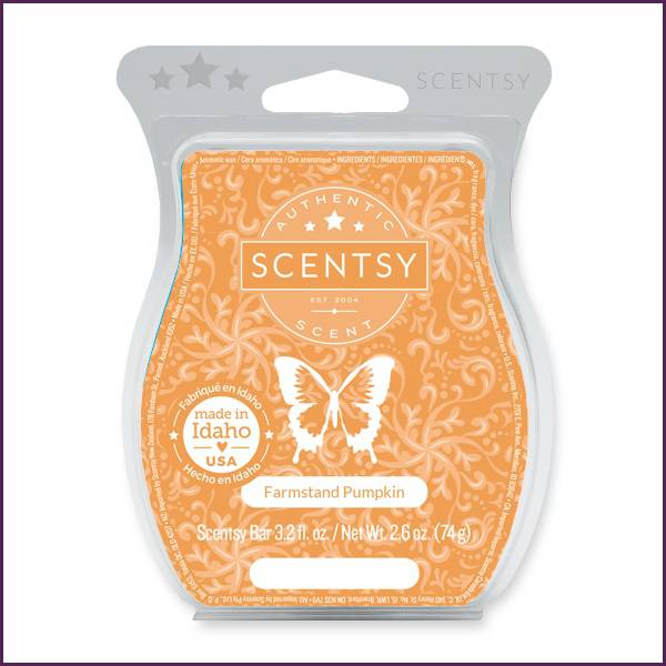 Farmstand Pumpkin Scentsy Wax Bar