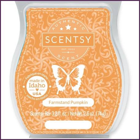 Farmstand Pumpkin Scentsy Bar Melts