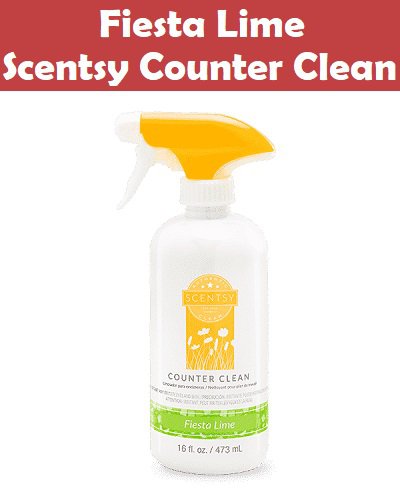 Fiesta Lime Scentsy Counter Cleaner