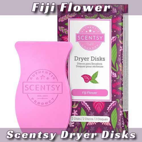 Fiji Flower Scentsy Laundry Dryer Disks