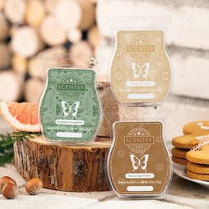 Fireside Christmas Scentsy Bar 3 Pack