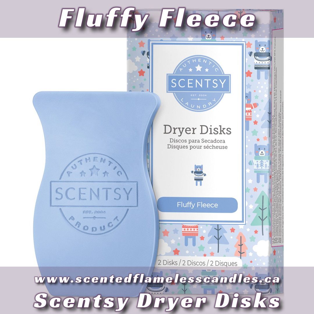 Fluffy Fleece Scentsy Scented Dryer Disks