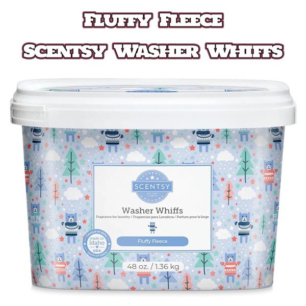 Fluffy Fleece Scentsy Laundry Washer Whiffs