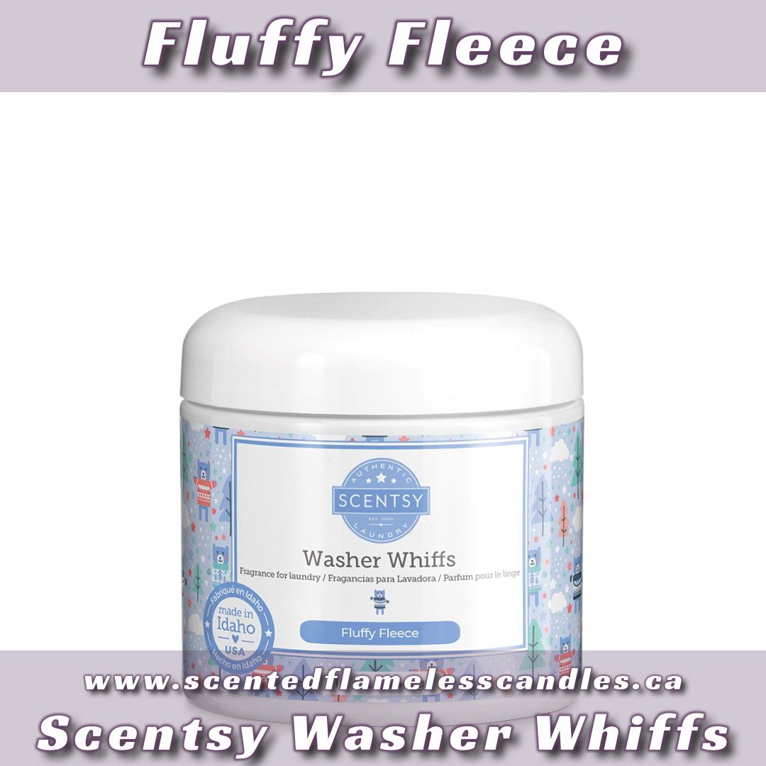 Fluffy Fleece Scentsy Laundry Washer Whiffs Scent Boosters