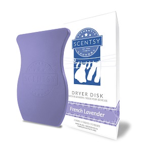 French Lavender Scentsy Dryer Disk