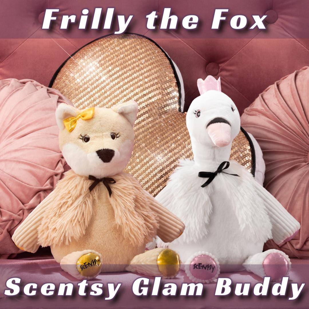 Frilly the Fox Scentsy Buddy | With Snazzy the Swan
