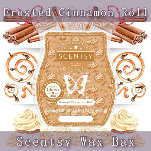 Frosted Cinnamon Roll Scentsy Bar