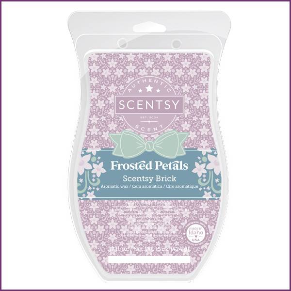 Frosted Petals Scentsy Holiday Brick
