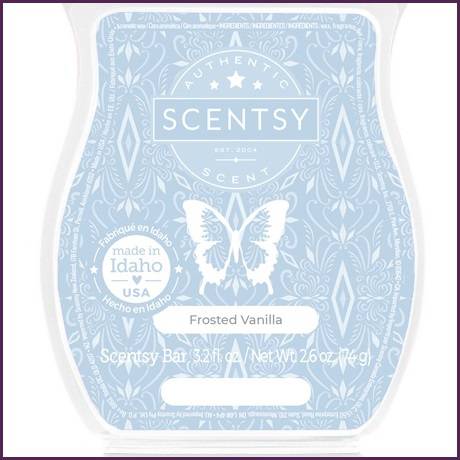 Frosted Vanilla Scentsy Bar Melts