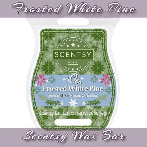 Frosted White Pine Scentsy Bar