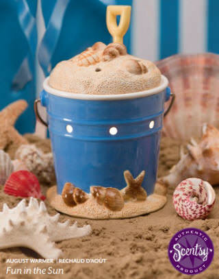 The Scentsy Warmer Of The Month For August 2014 - Fun in The Sun