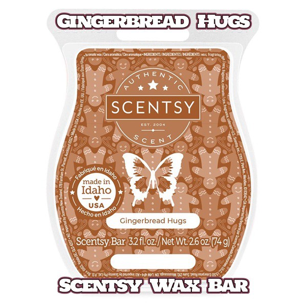 Gingerbread Hugs Scentsy Bar